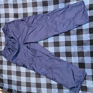 Vintage. 90s. Nike. Lined-track pants. Unique pockets. Like-new, oversized Large